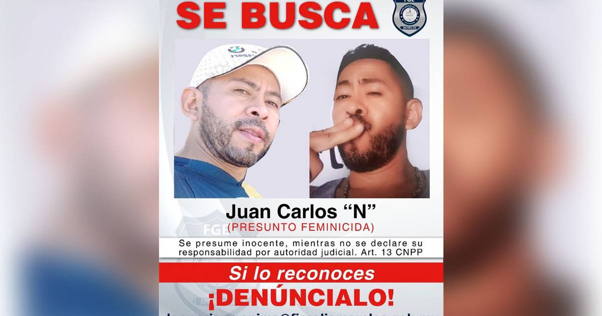 Fiscalía de Morelos pide apoyo a varias entidades para detener al feminicida de Evelin Afiune