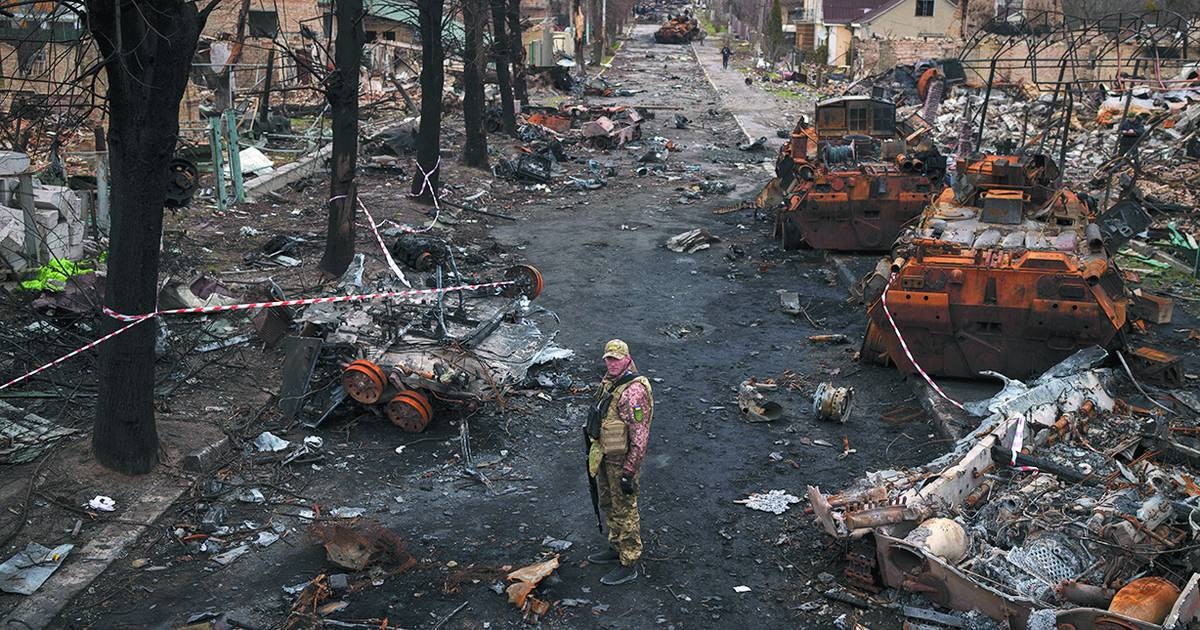 Hallan más de 900 cadáveres en alrededores de Kiev tras retiro de tropas rusas