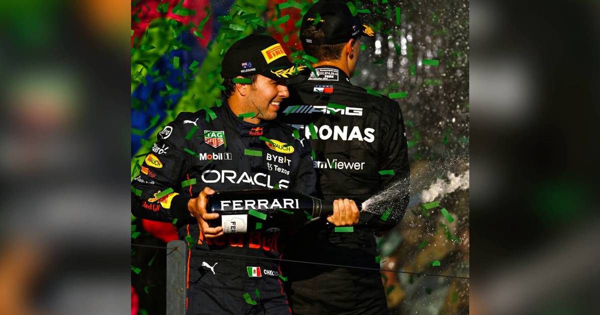 ‘No estoy conforme’: ‘Checo’ Pérez tras ganar el segundo lugar en GP de Australia