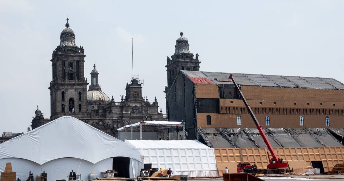 Calorón y ráfagas de viento retrasan apertura de la Capilla Sixtina en CDMX