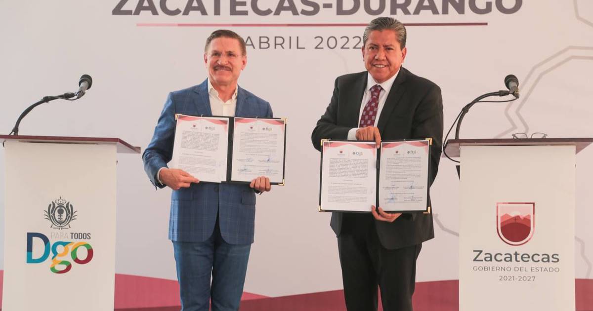 David Monreal y José Rosas Aispuro fortalecen coordinación operativa para la recuperación de la paz y seguridad