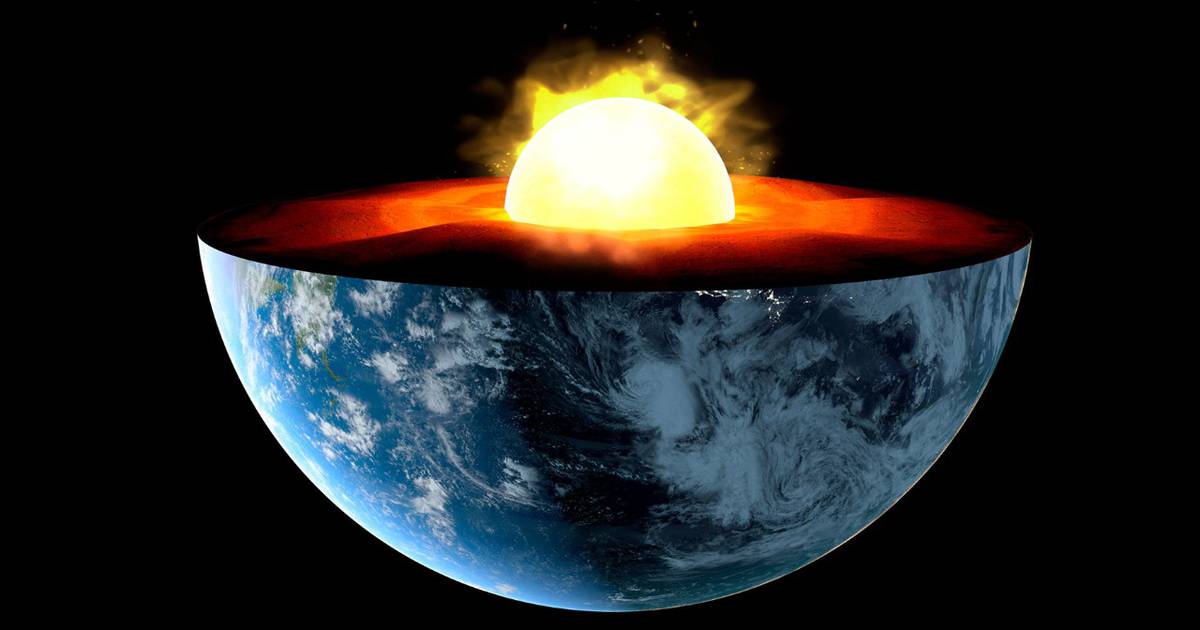 ‘Extraño’ gas tan antiguo como el Big Bang se escapa del núcleo de la Tierra