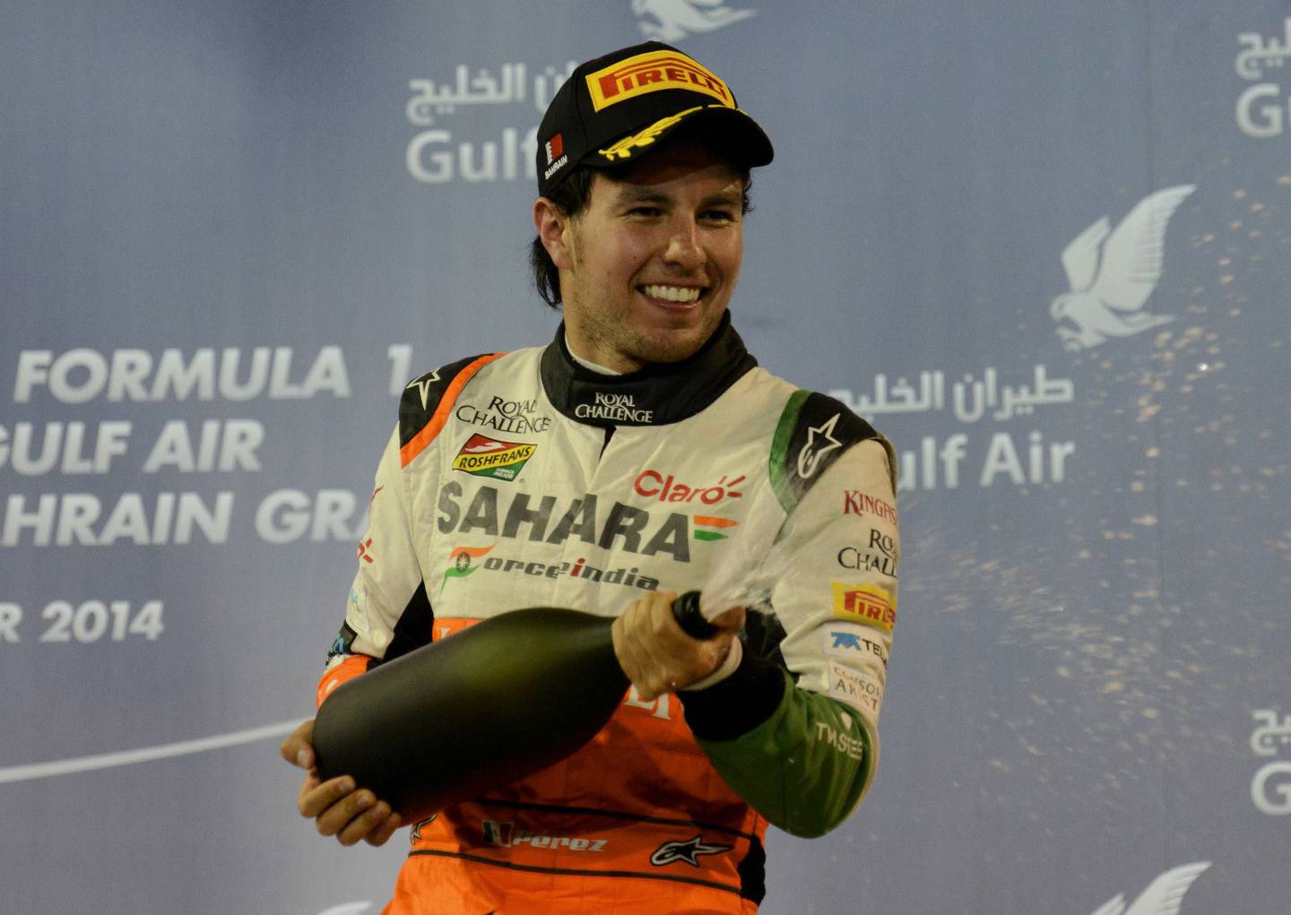 ‘Checo’ Pérez en F1: Estas son las 16 veces que se ha subido al podio