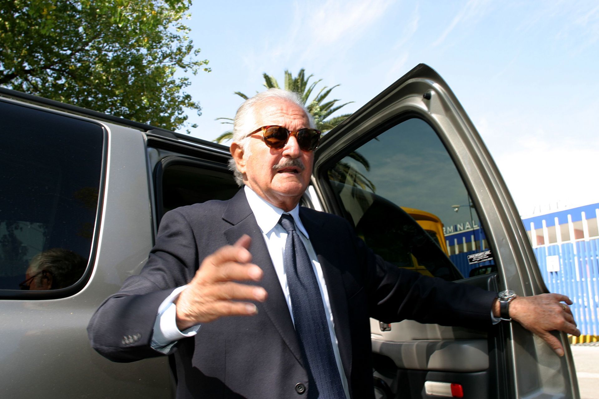 Carlos Fuentes en Ciudad de México, 2006 (FOTO: GUILLERMO PEREA/CUARTOSCURO.COM)