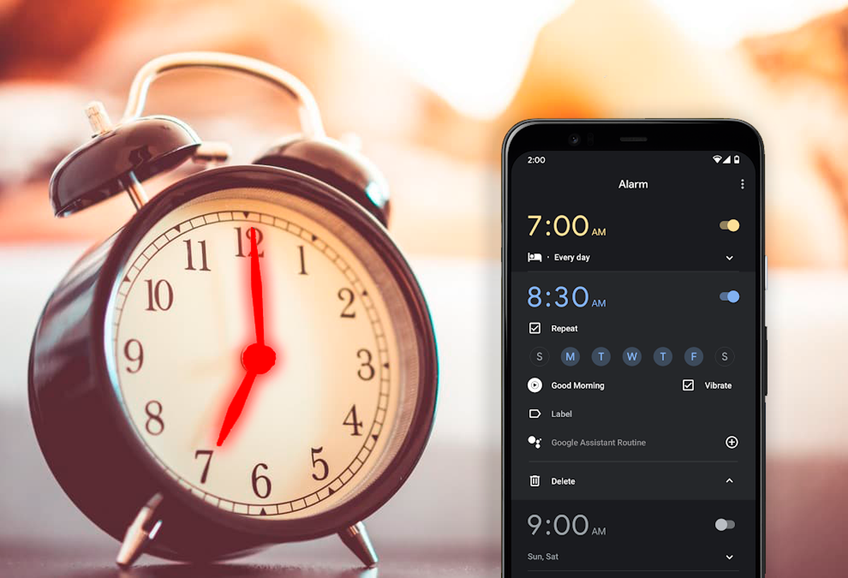 Alarmas en Android. (foto: Pro Android)