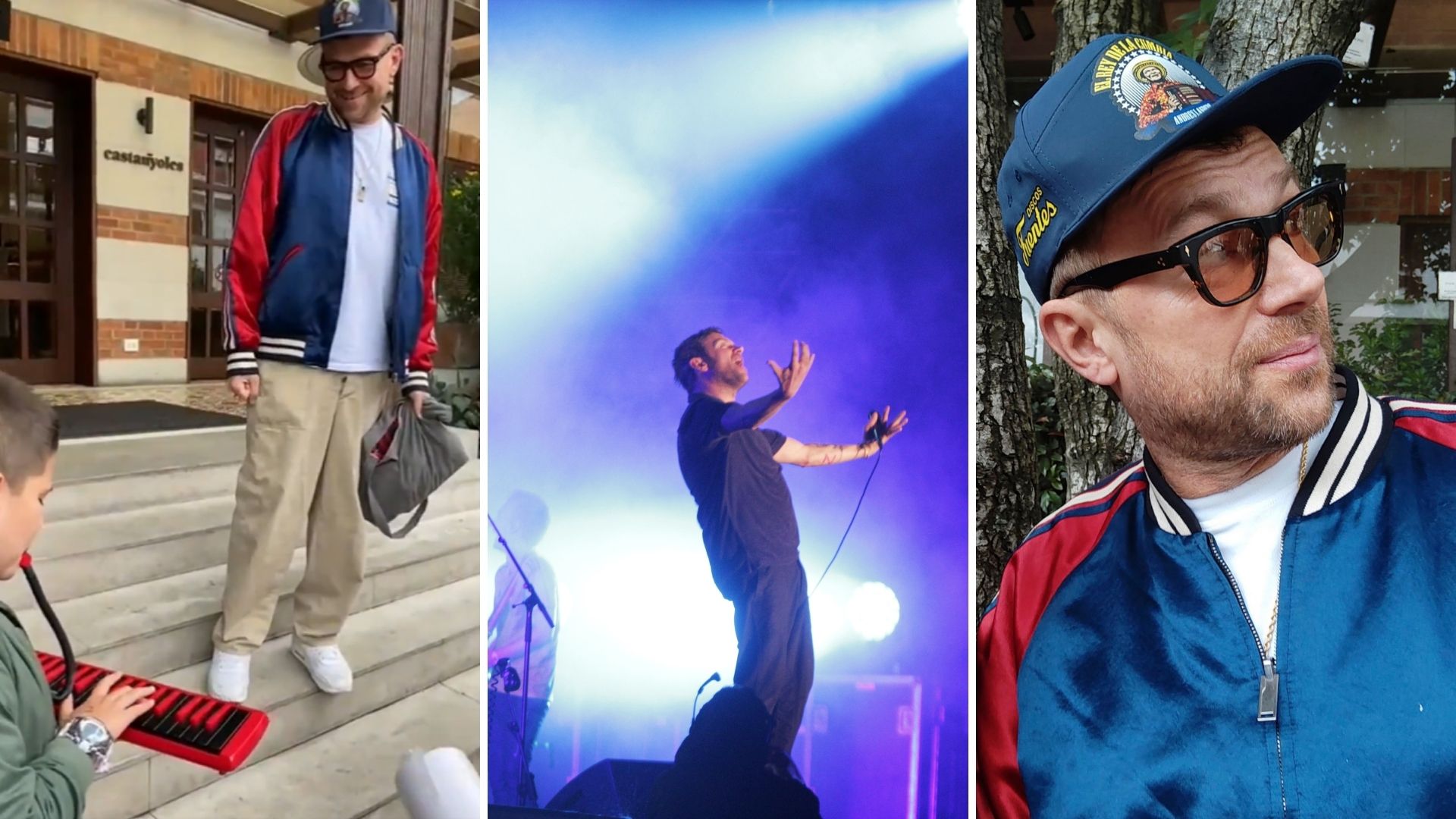 Gorillaz se lució en Bogotá y Damon Albarn sorprendió a un pequeño aficionado