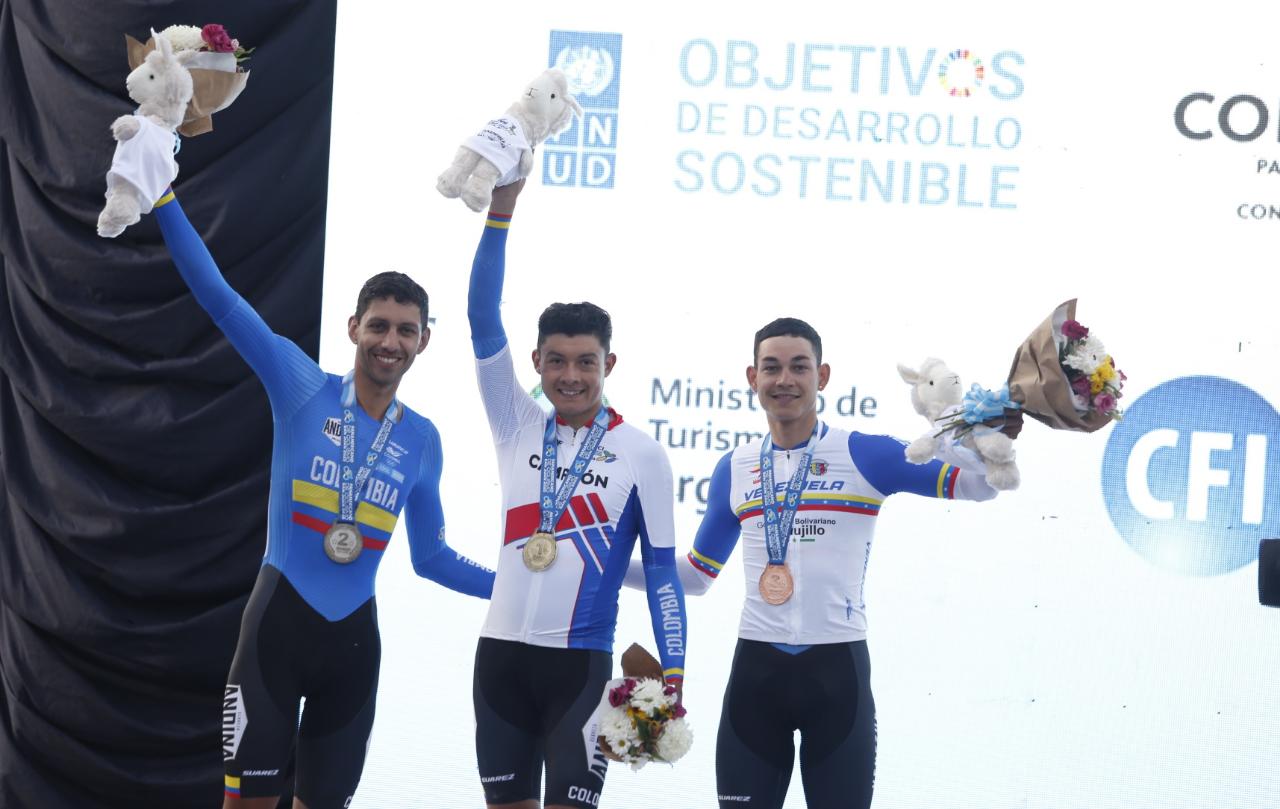 Colombia arrasó en la contrarreloj de los Panamericanos de Ruta en Argentina