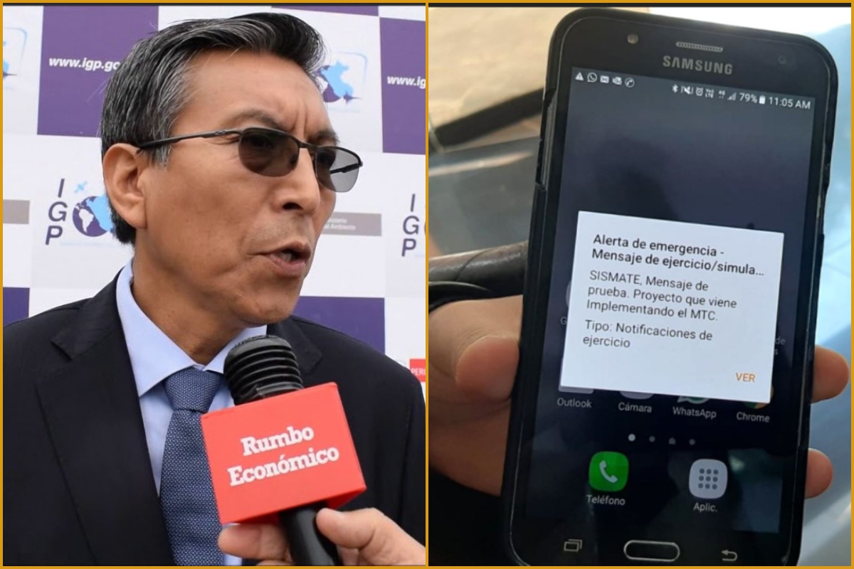 Presidente del IGP Hernando Tavera aseguró que alarma sistemate no funcionó por una caída en la red