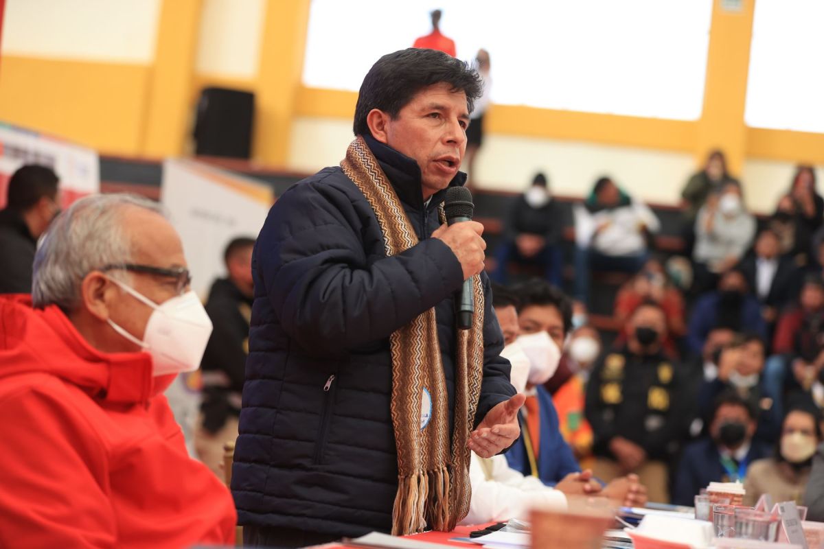 Pedro Castillo anuncia proyecto para que delincuentes trabajen: “Que se mantengan y coman del sudor de su frente”