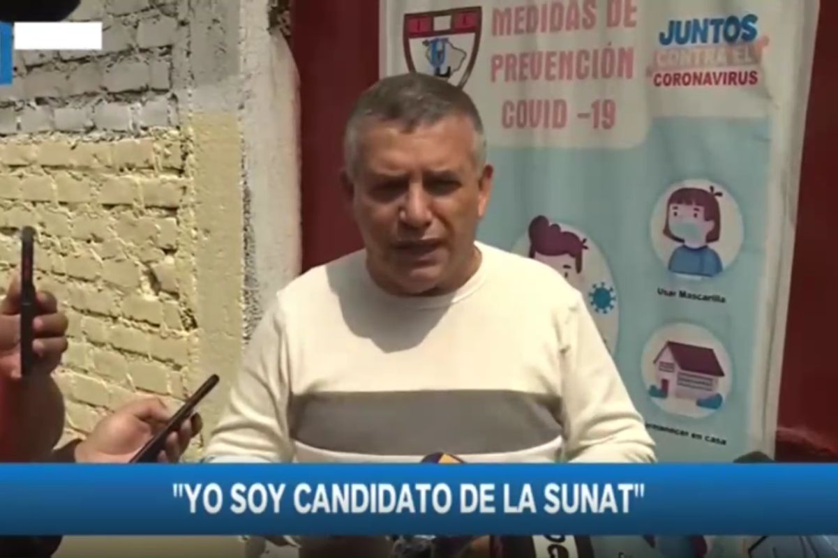 Daniel Urresti a Rafael López Aliaga: “Yo soy el candidato de la Sunat”