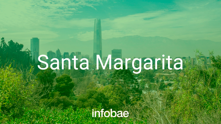 Calidad del aire en Santa Margarita este 13 de mayo de 2022