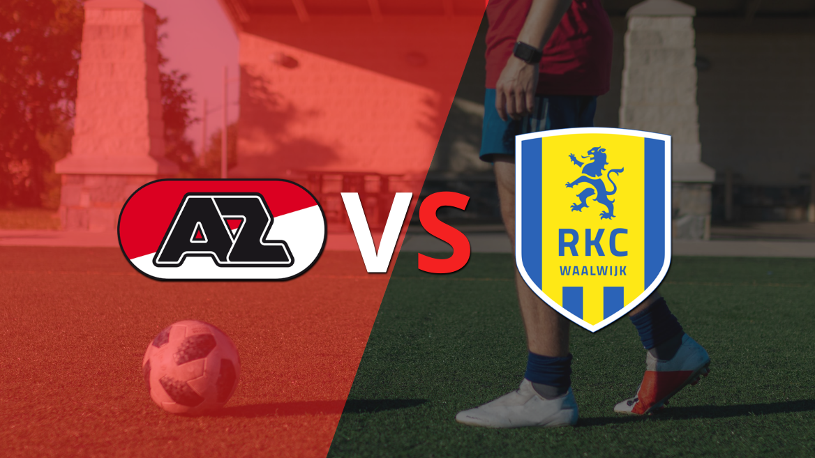 RKC Waalwijk visita a AZ Alkmaar por la fecha 34