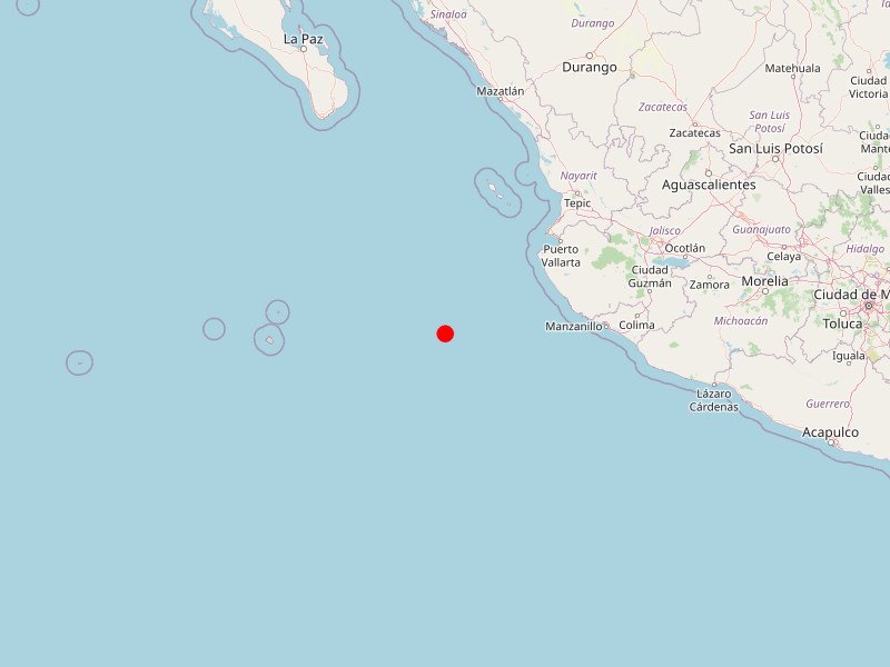 Sismo de magnitud 4.1 con epicentro en Puerto Vallarta, Jalisco
