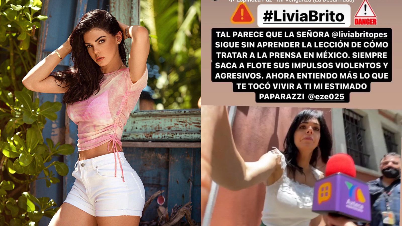 Livia Brito negó acusaciones de agresión a reportero de Ventaneando: “Me grabó sin mi consentimiento”