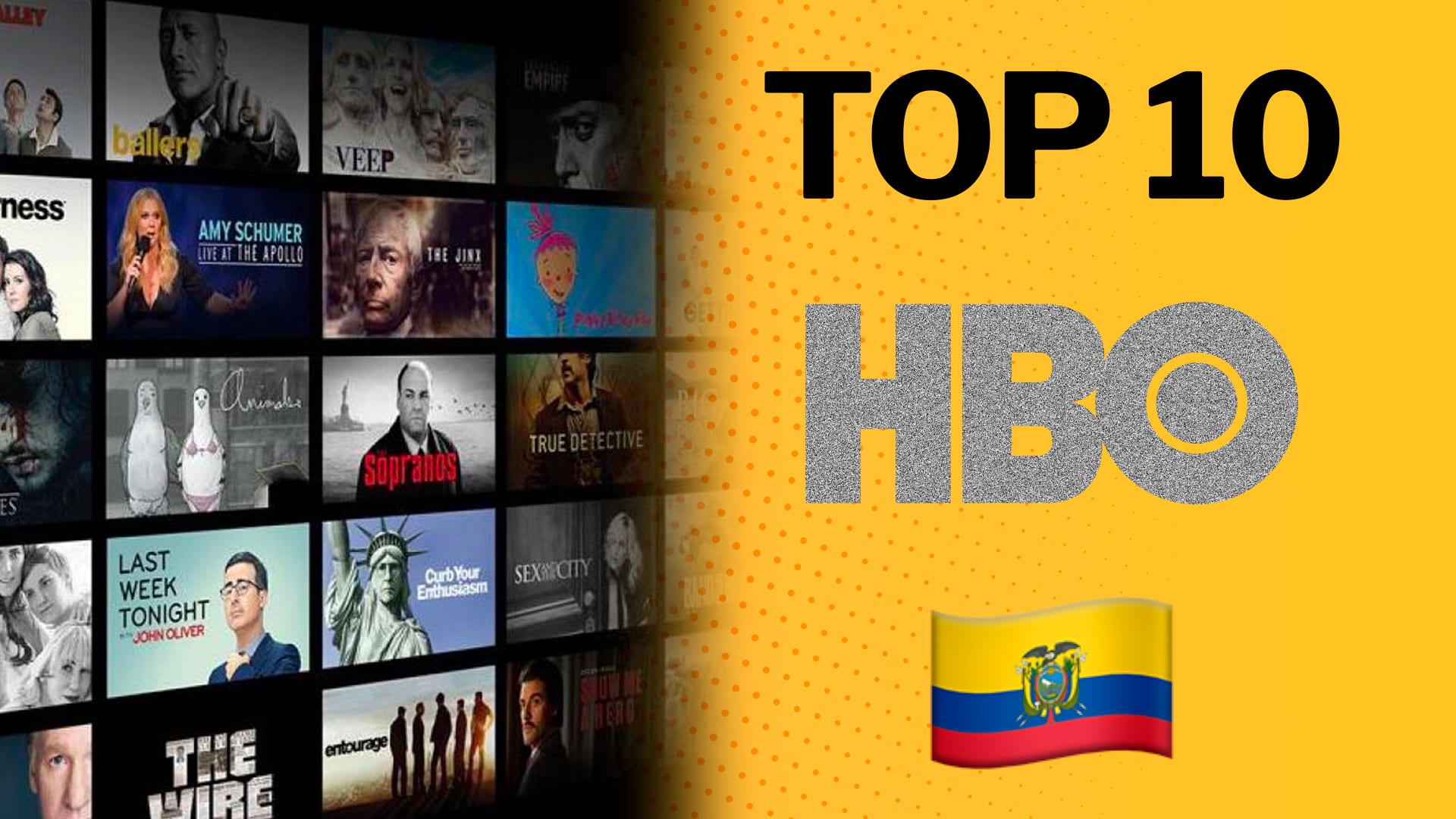 Ranking de las series más famosas de HBO en Ecuador