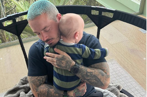 Video: “Mi nueva faceta”, J Balvin fue captado compartiendo junto a su hijo, Río
