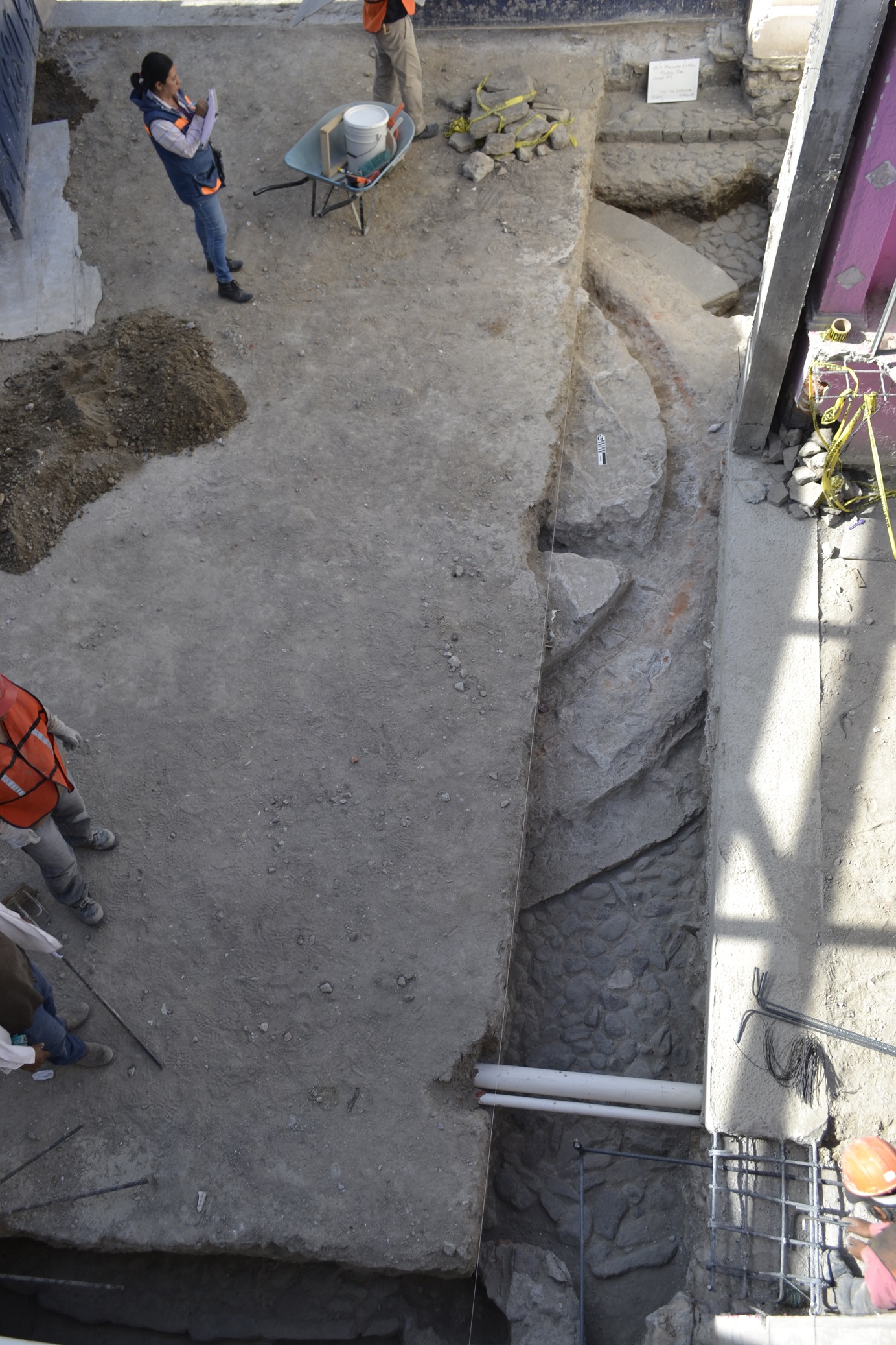 INAH encontró vestigios de un canal de agua de hace cientos de años en Puebla