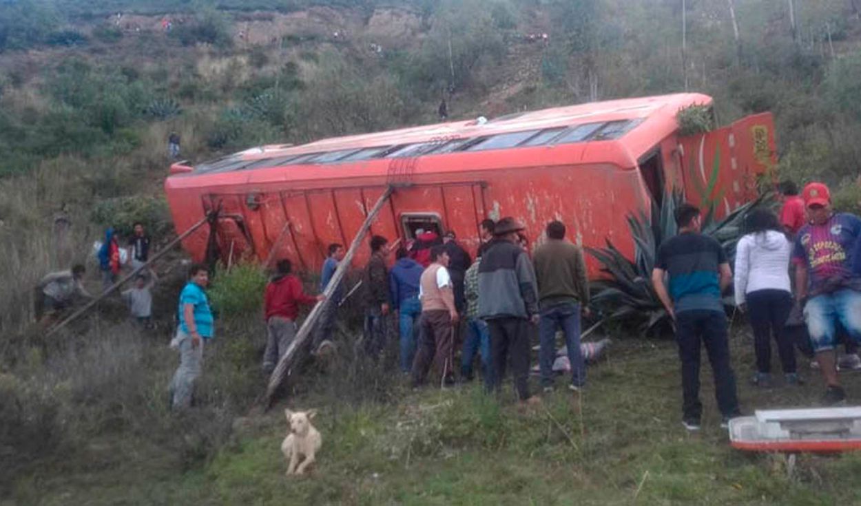 Áncash: Al menos 11 muertos tras accidente de bus en la provincia de Sihuas