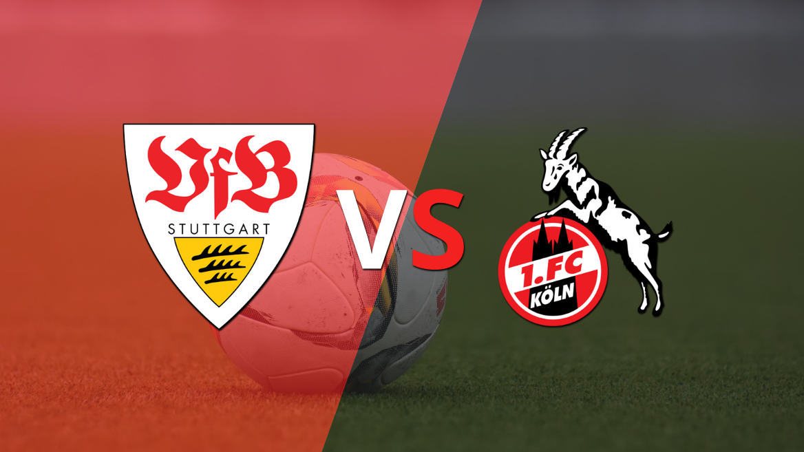 Se enfrentan Stuttgart y Colonia por la fecha 34