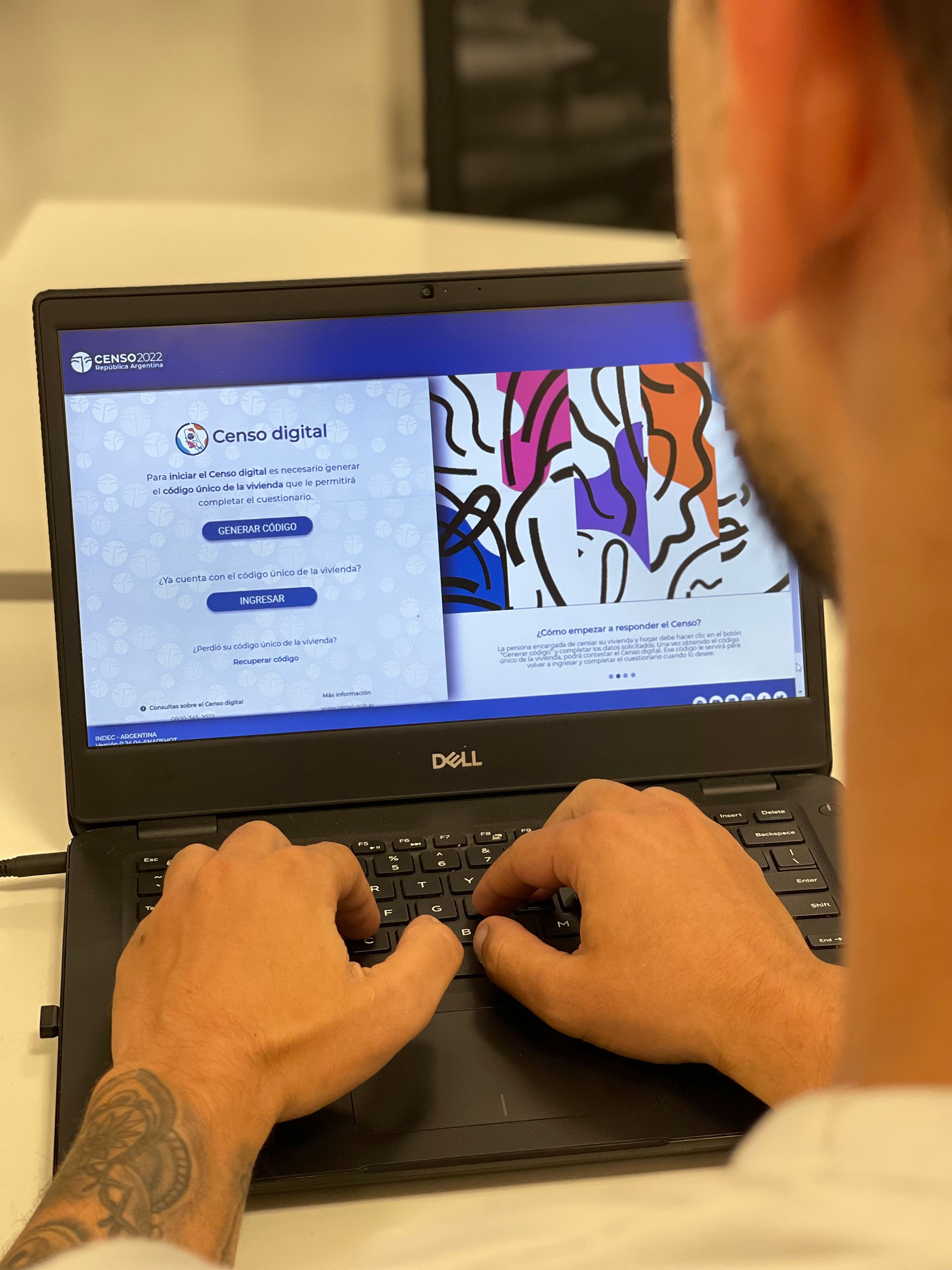 Cerca del 25% de las viviendas completó el Censo Digital a menos de una semana del operativo presencial