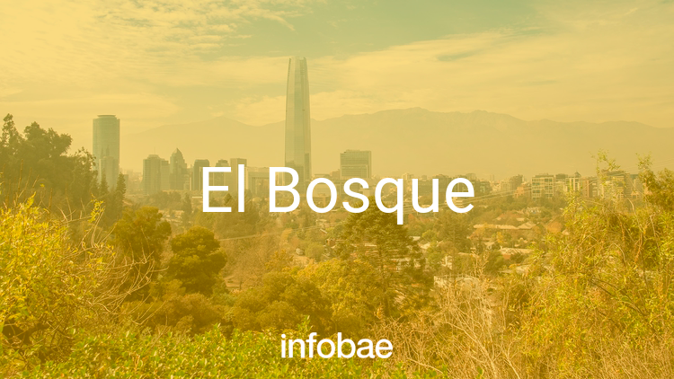 Calidad del aire en El Bosque este 15 de mayo de 2022
