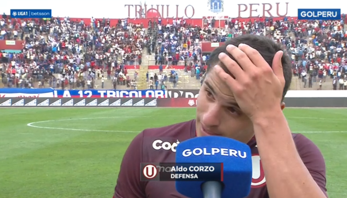 Universitario: Aldo Corzo lamentó empate con Mannucci porque se complican en la pelea del Apertura