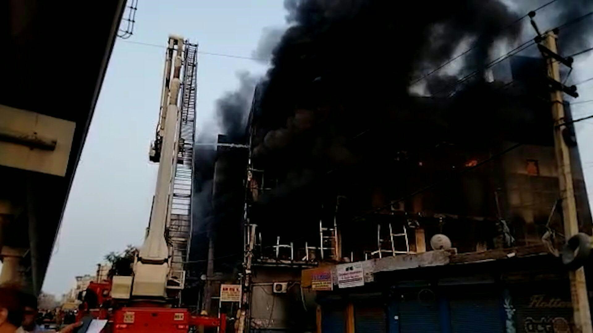 Incendio mortal en Nueva Delhi