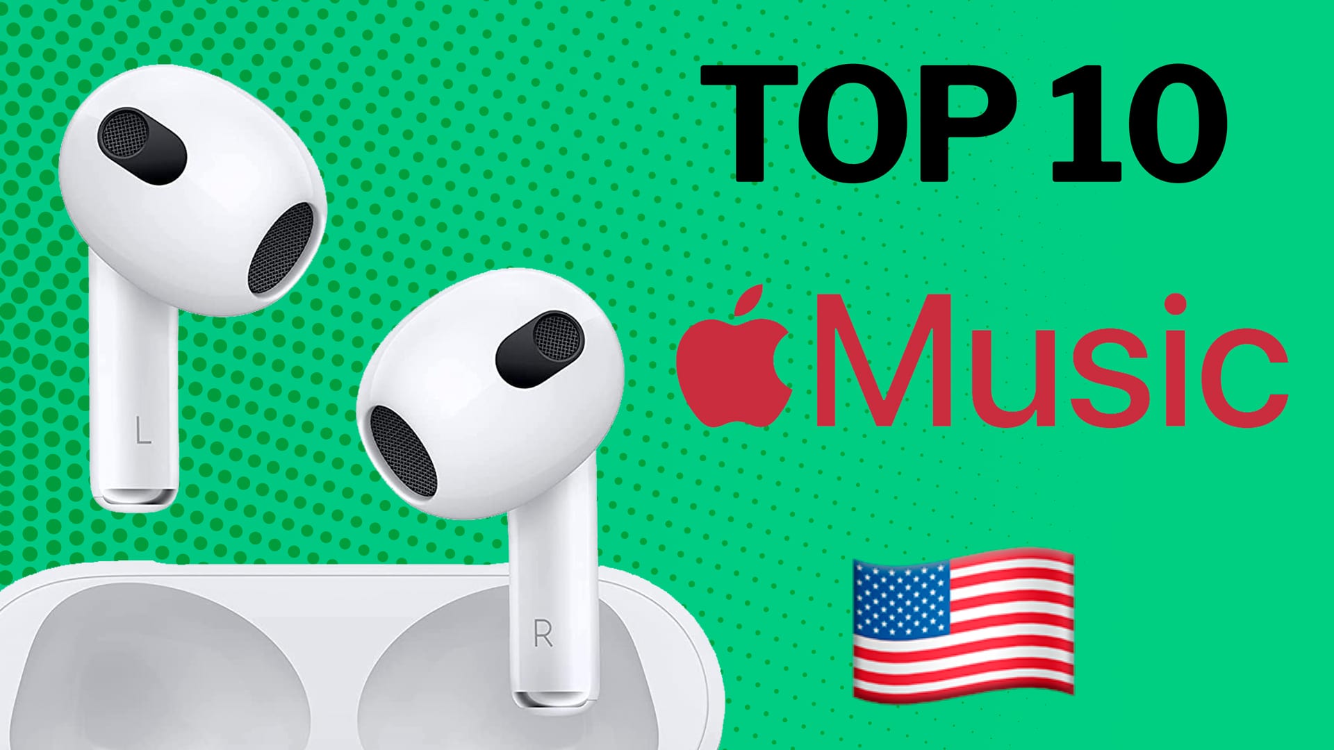 Apple Estados Unidos: las 10 canciones más populares de este día