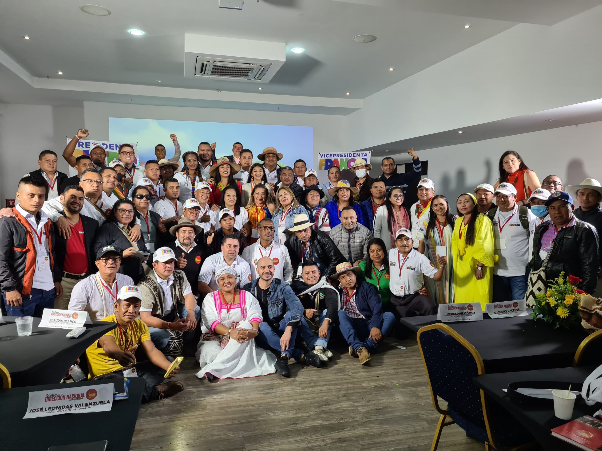 ONIC y Mais anuncian su adhesión a la campaña de Gustavo Petro y Francia Márquez