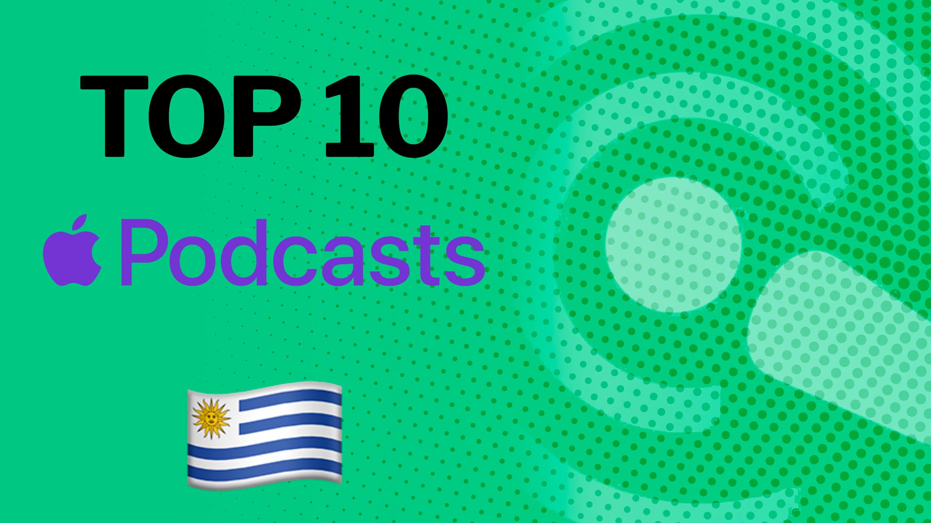 Estos son los 10 podcast más populares de Apple Uruguay este día