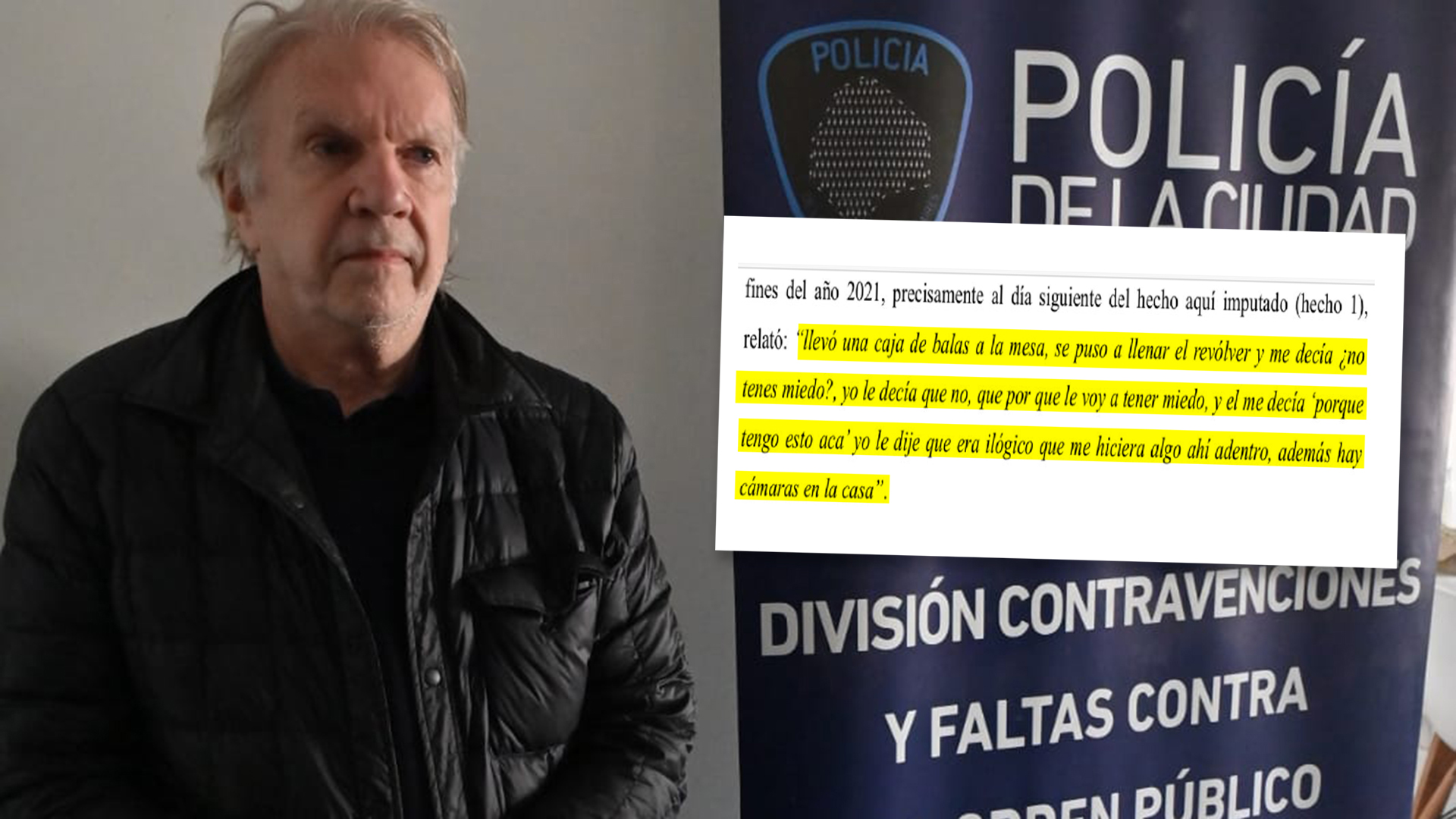“Le puso un cuchillo en el cuello, la cara y los labios, y le dijo: ‘¿No tenés miedo?’”: así amenazaba Alberto Ferriols a una de sus hijas