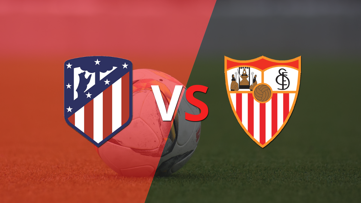 Se enfrentan Atlético de Madrid y Sevilla por la fecha 37