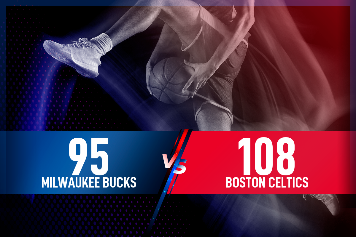 Boston Celtics se lleva la victoria frente a Milwaukee Bucks por 95-108