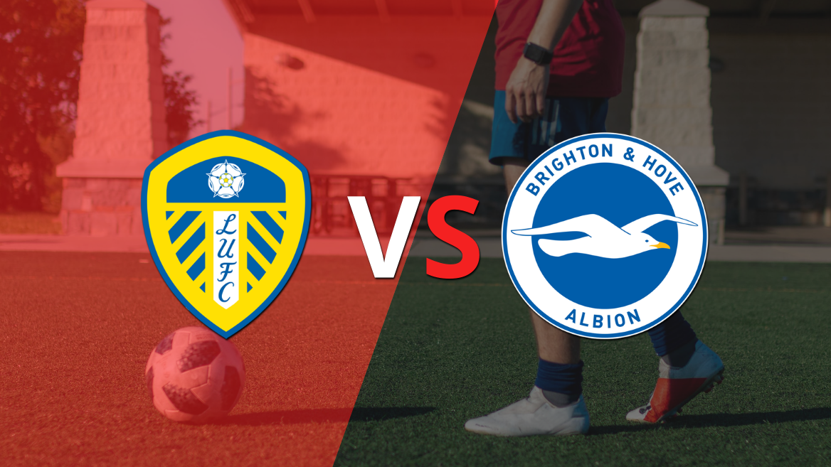 Leeds United quiere volver a festejar frente a Brighton and Hove