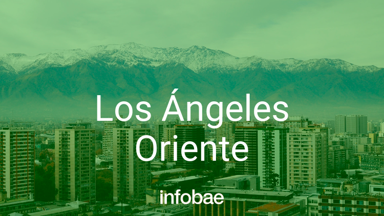 Calidad del aire en Los Angeles Oriente este 13 de mayo de 2022