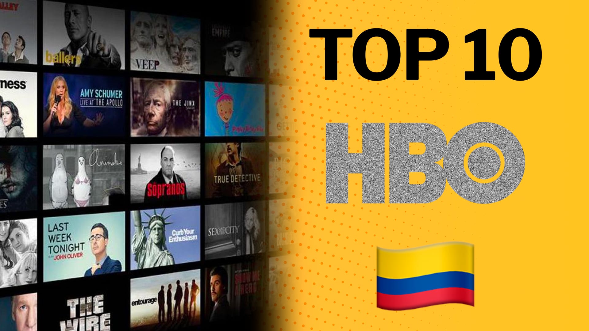 Ranking de las series más populares de HBO en Colombia