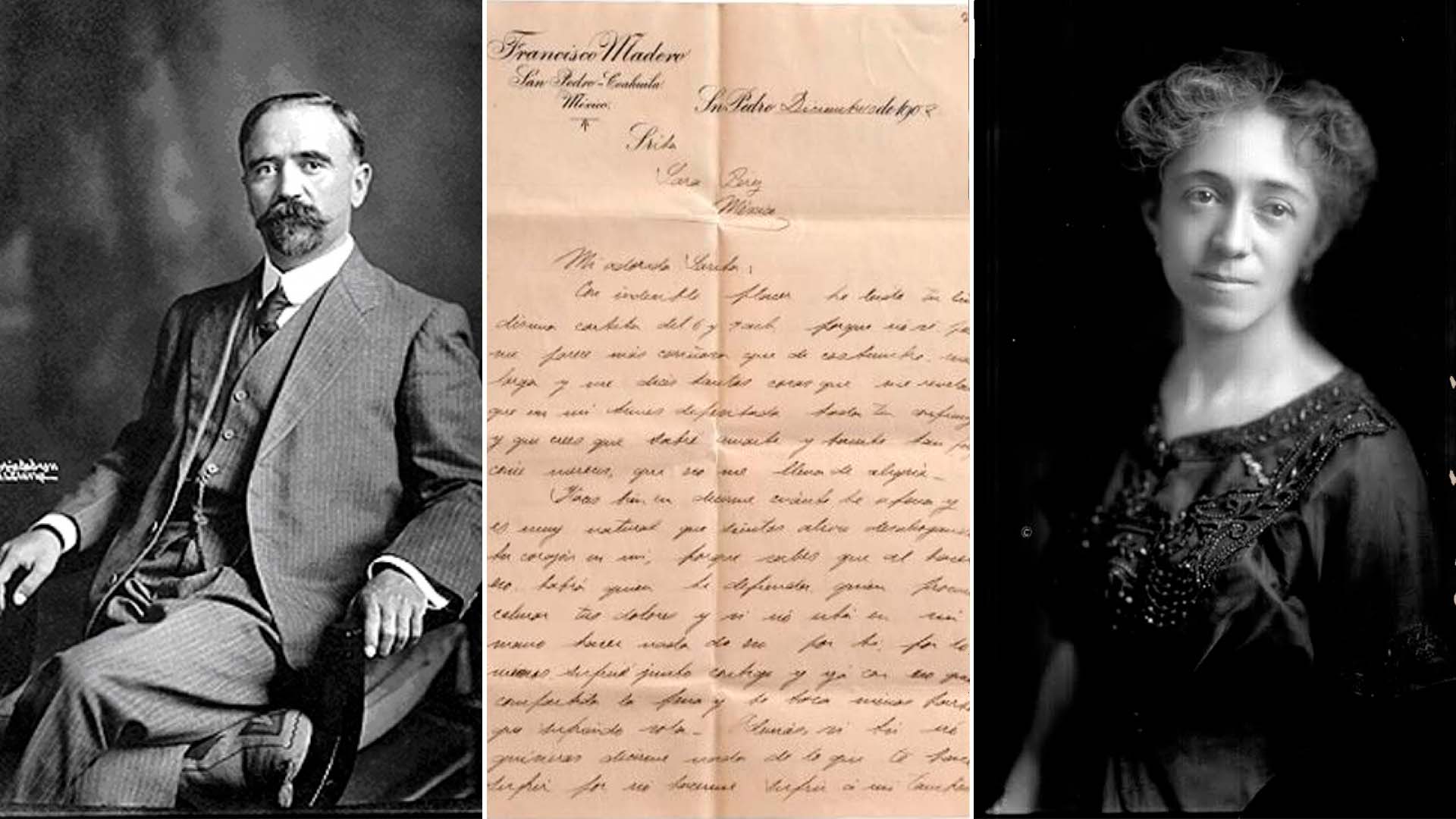 La carta de amor de Francisco I. Madero a su esposa