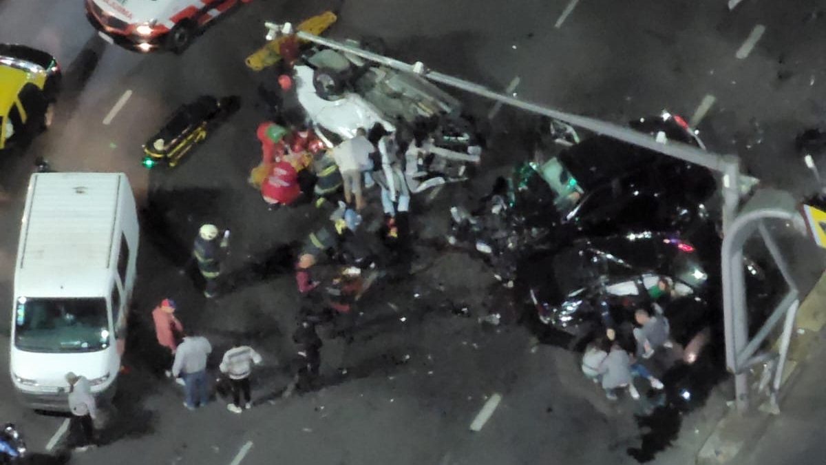 Choque fatal en Palermo: una pericia determinó que el conductor del BMW iba a más de 150 kilómetros por hora
