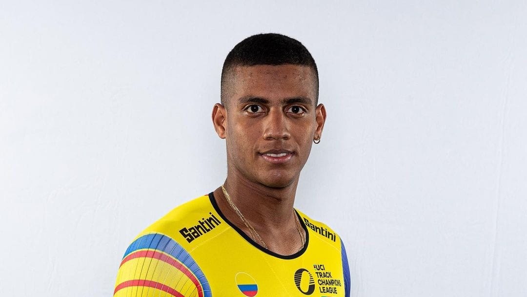 Kevin Santiago Quintero se bañó en Oro en la prueba del keirin del Copa de Naciones UCI de Milton