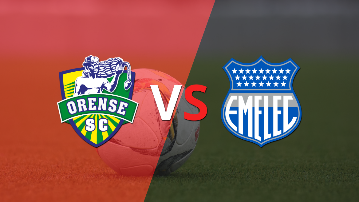 Se enfrentan Orense y Emelec por la fecha 13