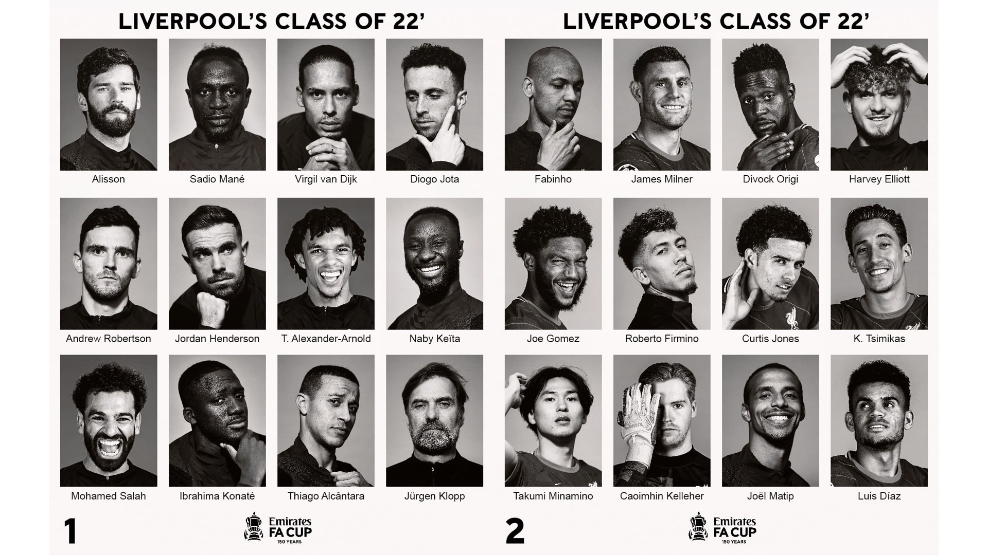 Prom 2021/22: con foto de anuario, Liverpool anunció a Luis Díaz como finalista de Inglaterra y Europa