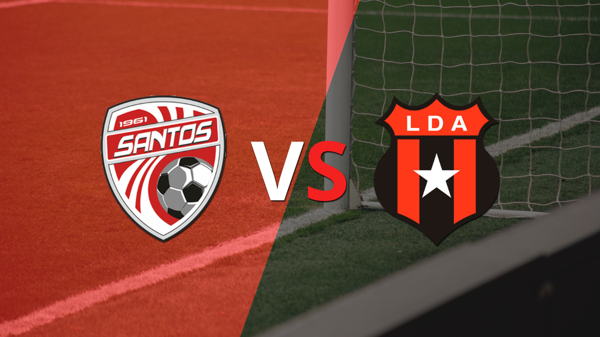 Santos gana por la mínima a Alajuelense en el estadio Ebal Rodríguez Aguilar