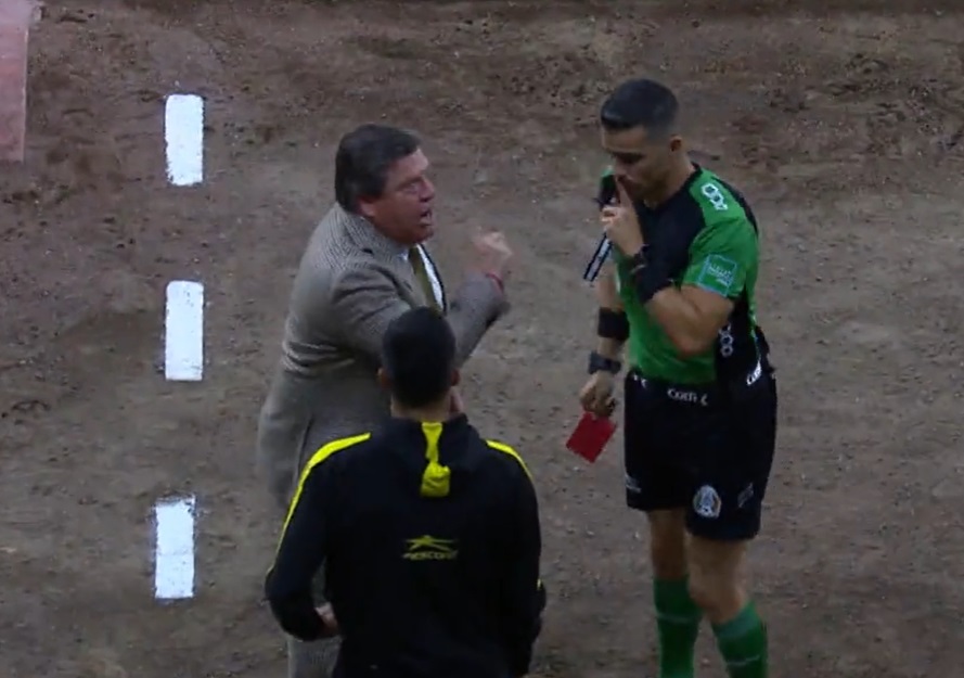 Revelaron la grosería de Miguel Herrera por la que fue expulsado en el Cruz Azul vs Tigres
