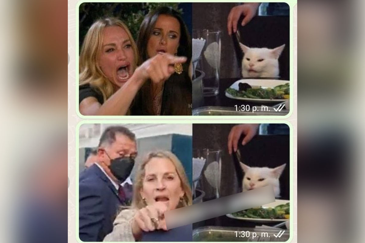 Reacción de María del Carmen Alva con periodistas en los exteriores del Congreso deja hilarantes memes