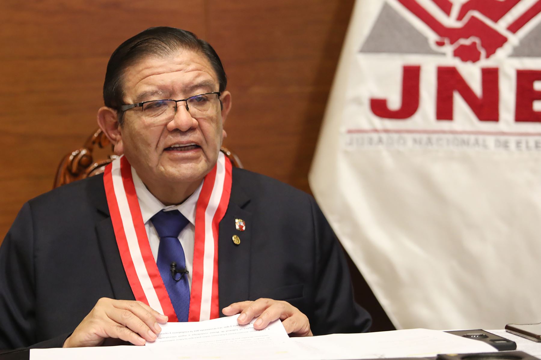 No se anularán resultados de las Elecciones Generales 2021, afirma presidente del JNE