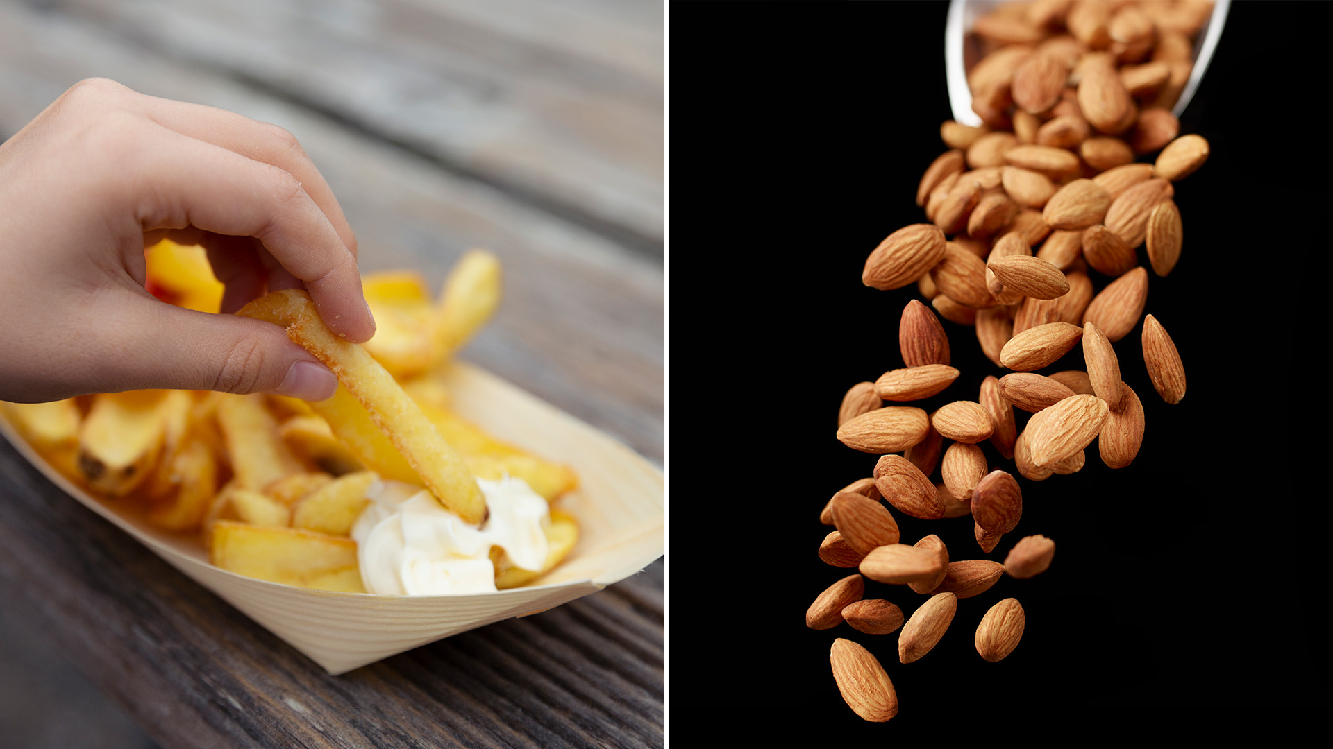 Papas fritas vs. almendras: qué engorda más según un experto de Harvard