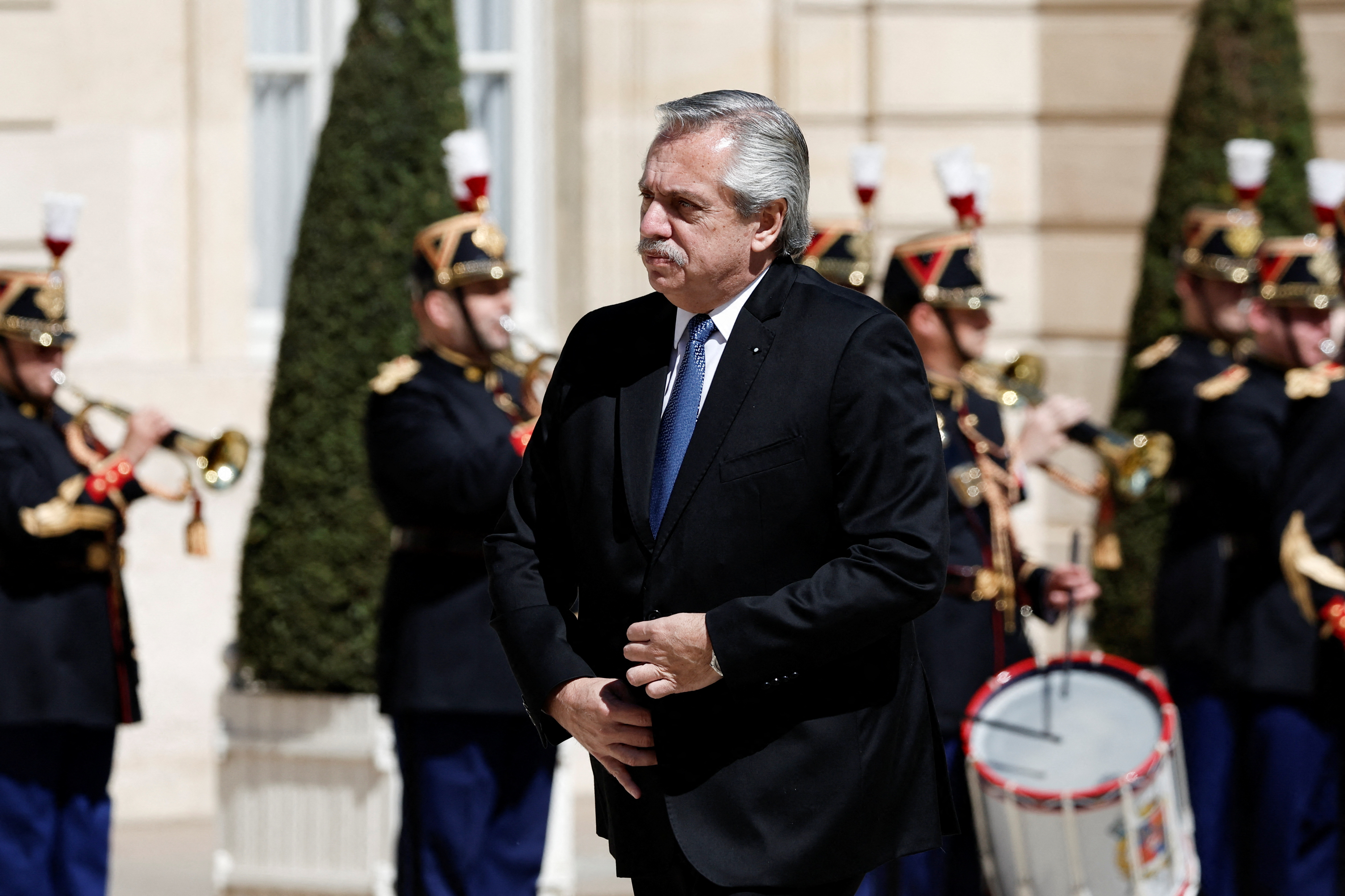 Fernández pidió frenar la escalada de violencia en Ucrania (REUTERS/Benoit Tessier)