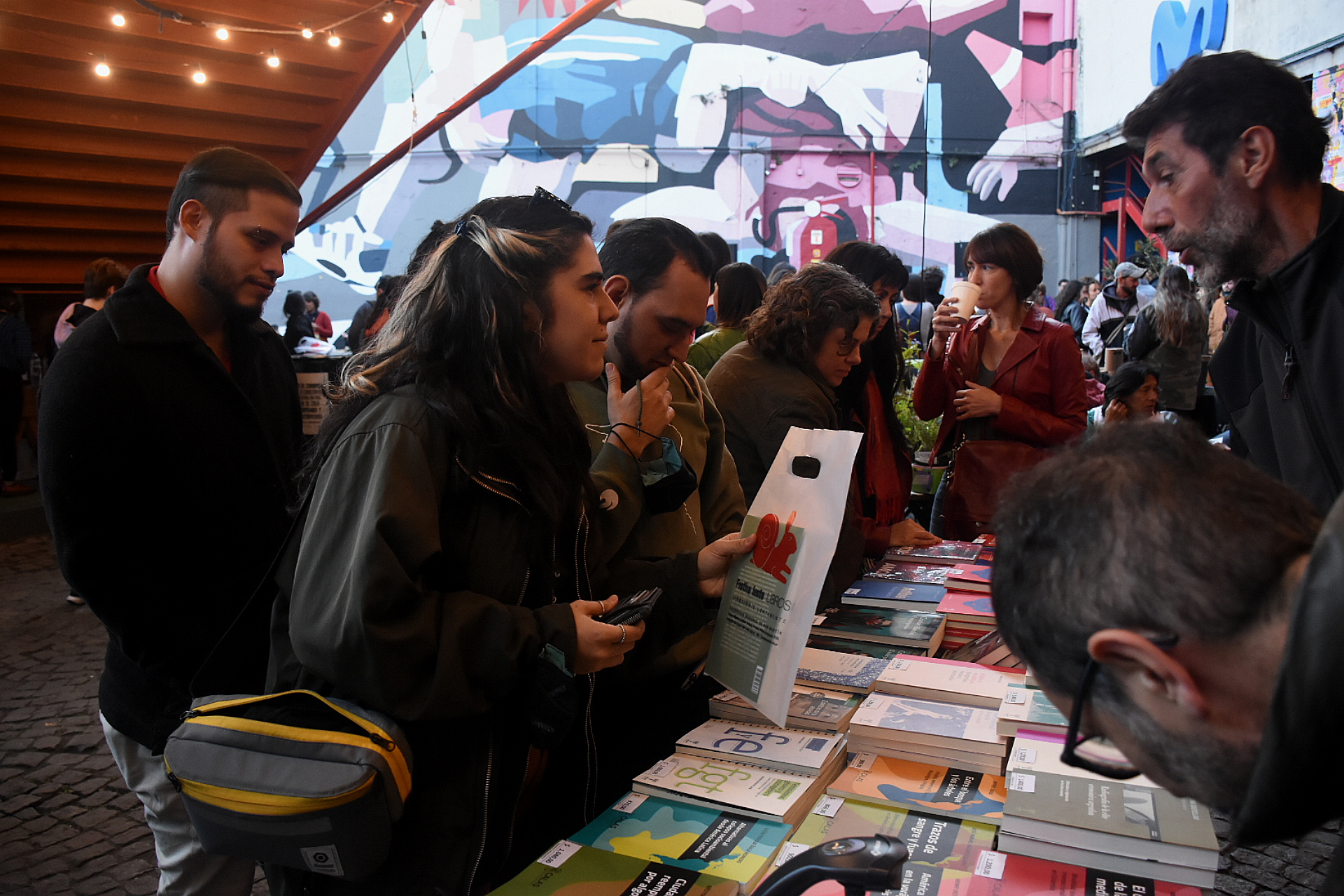 También hubo venta de lbiros