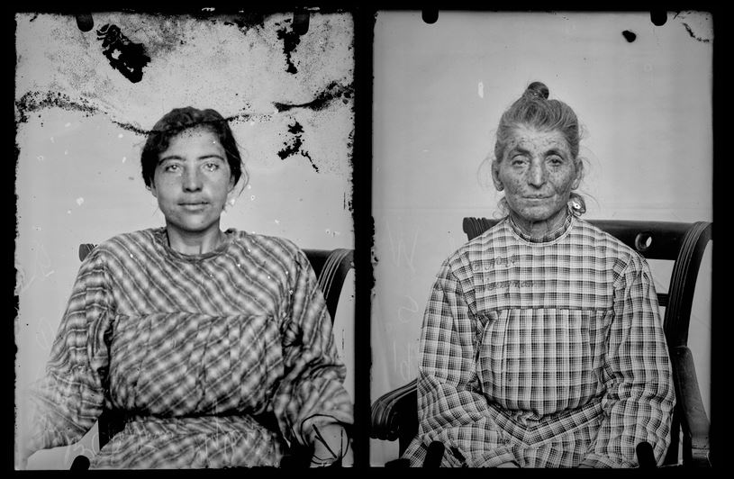 Pacientes del ex Hospital de las Alienadas, hoy Hospital Moyano