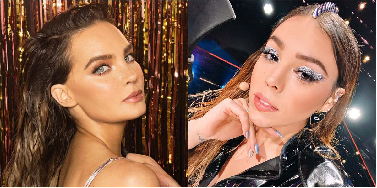 Pese a los rumores sobre su supuesta rivalidad, ambas cantantes habría aceptado estar juntas en el proyecto musical (Foto: Instagram / @belindadpop @dannapaola)